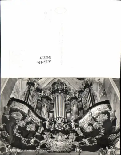 543259,Musik Orgel Kirchenorgel Mariazell Maria Zell Orgelempore