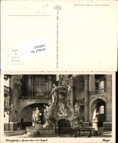 543265,Musik Orgel Kirchenorgel Orgelempore Vierzehnheiligen Lichtenfels