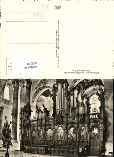 543270,Musik Orgel Kirchenorgel Orgelempore Ottobeuren