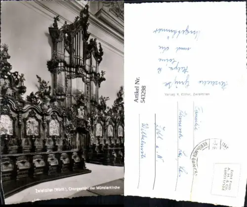 543298,Musik Orgel Kirchenorgel Orgelempore Zwiefalten