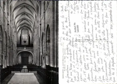 543300,Musik Orgel Kirchenorgel Orgelempore Saint benoit sur Loire Loiret