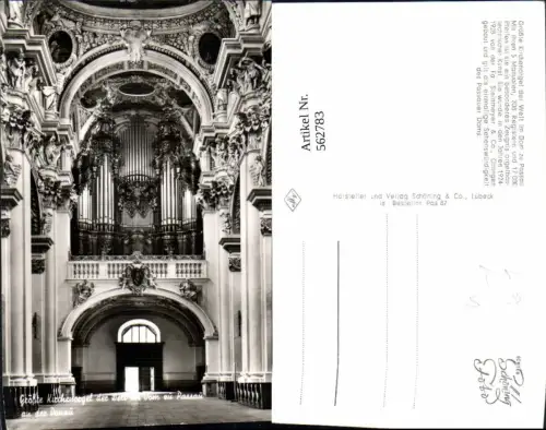562783,Orgel Musikinstrument Größte Kirchenorgel d. Welt Dom Passau a. d. Donau