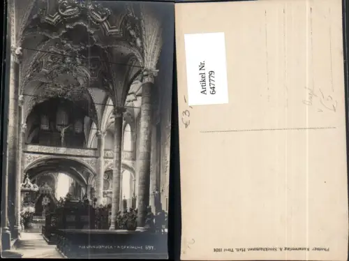 647779,Foto Ak Orgel Aus Innsbruck Hofkirche pub A. Stockhammer 897