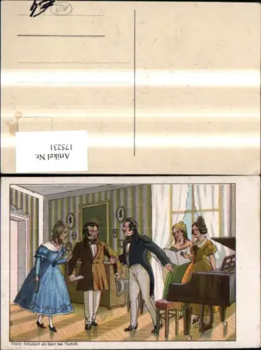 175231,Franz Schubert als Gast b. Tschöll