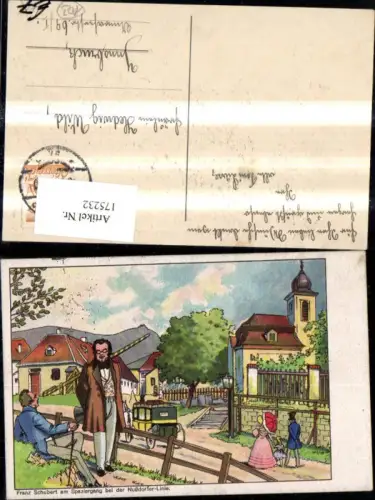 175232,Franz Schubert a. Spaziergang b. d. Nußdorfer Linie