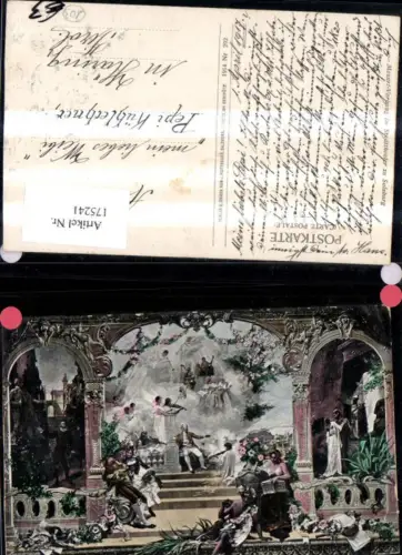 175241,Mozart Vorhang i. Stadttheater z. Salzburg