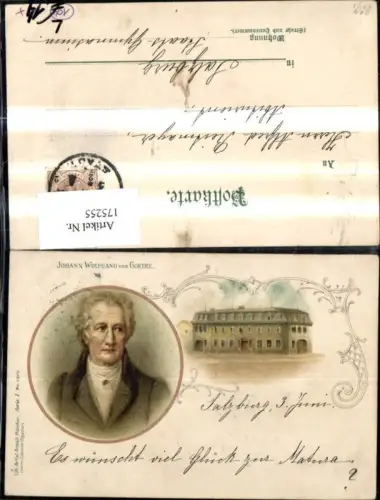 175255,Johann Wolfgang v. Goethe Litho