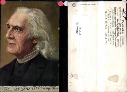 175290,Franz Liszt Portrait