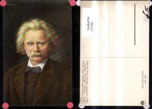 175296,Edvard Grieg Portrait