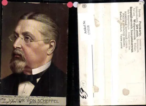 175318,Victor v. Scheffel Portrait