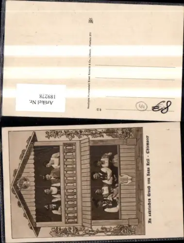 189278,Chiemsee An sakrischen Gruaß v. Hans Reil Chiemseer Fotomontage