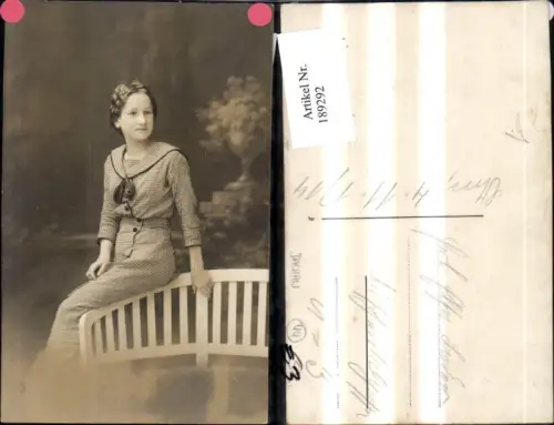 189292,Wally Mirzl Maier Frau i. Kleid