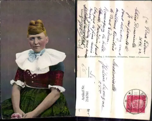 216761,Frau Volkstrachten aus d. Hessischen u. Schaumburg-Lippischen Landen