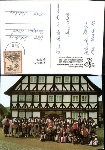 647824,Braunschweiger Volkstanz- u. Trachtengilde Gitarre Akkordeon Musik