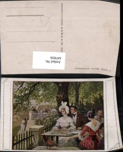 647856,Künstler Ak Benesch Aus d. Dreimäderlhaus Schubert Operette Musik