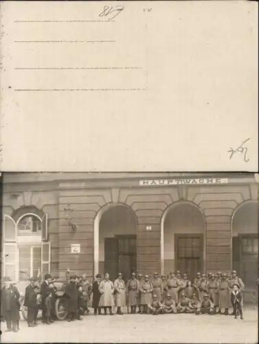 135846,Seltene FotoAK Hauptwache Feuerwehr