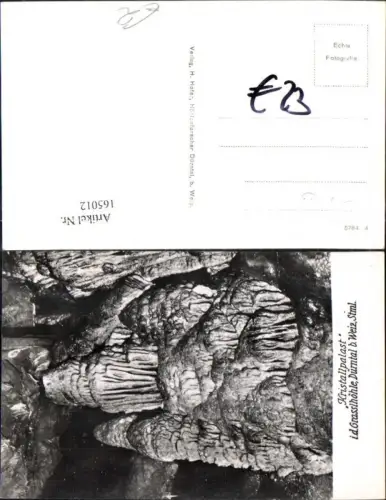 165012,Bergbau Dürntal b. Weiz Steiermark Kristallpalast i. d. Grasslhöhle