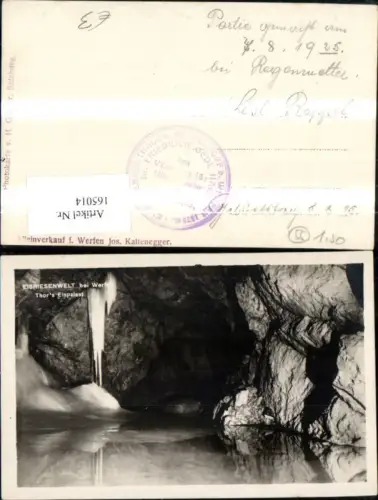 165014,Bergbau Werfen Eisriesenwelt Thors Eispalast