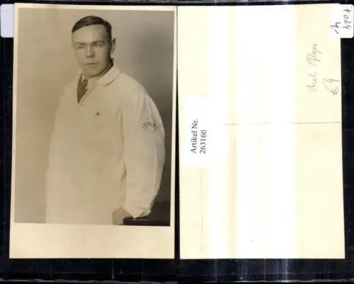 263160,Foto Ak Krankenhaus Pfleger Arzt Berufe