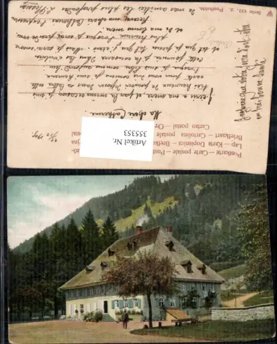 355353,Postwesen Post Postamt Posthalde