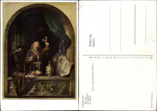 362211,Künstler Ak Gerard Dou Der Arzt Medizin