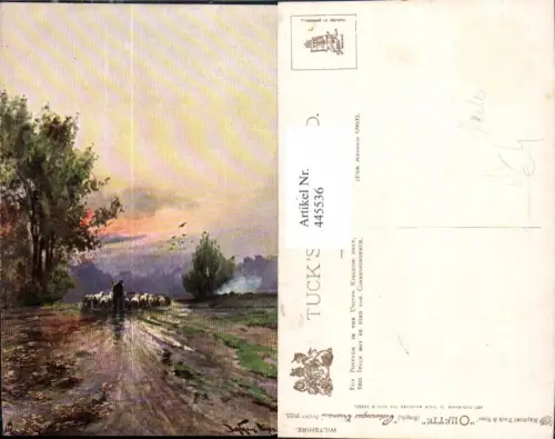 445536,Künstler Ak Hirte Schäfer Schafherde Wiltshire pub Raphael Tuck Sons 7125