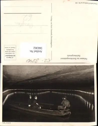 566302,Bergbau Salzsee i. Berchtesgadener Salzbergwerk Berchtesgaden