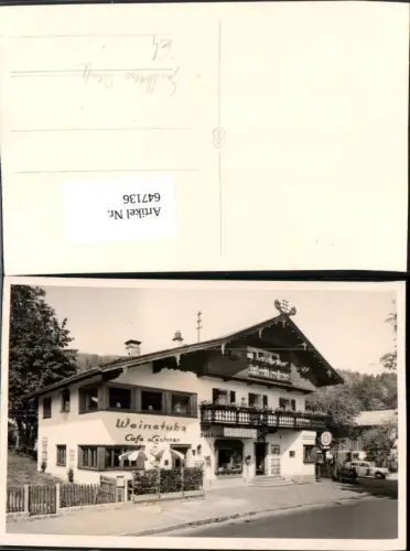 647136,Foto Ak Gasthaus Weinstube Cafe Lehner Berufe