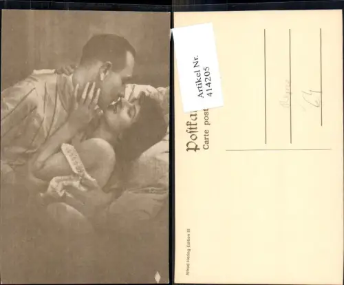 414205,Repro Kuss Paar Erotik pub Alfred Hering Edition III