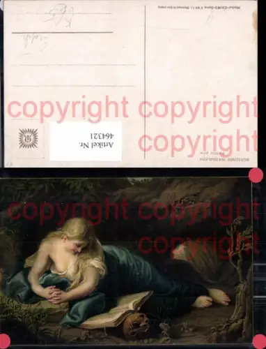 464321,Künstler Ak Battoni Büssende Magdalena Erotik pub EGMS R/63