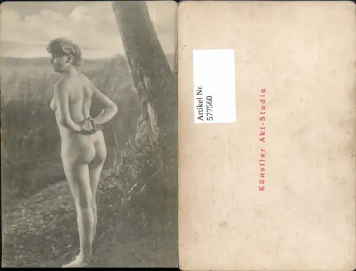 577560,Künstler Akt Studie Frau Nude Nackt Rückenakt
