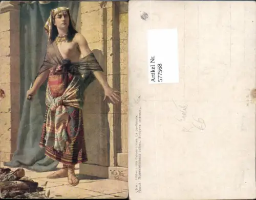 577568,Künstler AK Wilh. Vita Akt Frau Nude arabes types