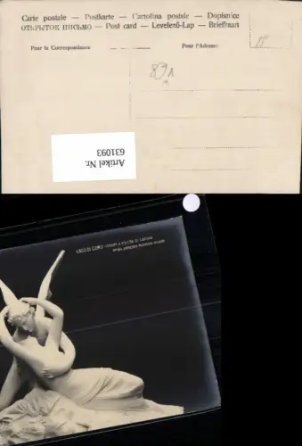 631093,Amore e Psiche di Canova Statue Kuss Amor Erotik pub Ernesto Richter Roma 154