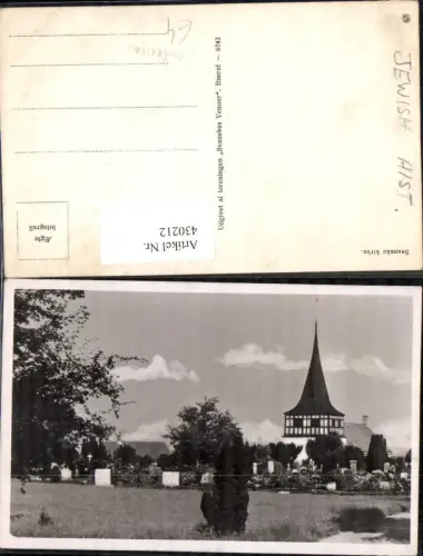 430212,Judaica Svaneke kirke Kirche