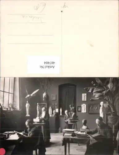 487404,Foto Ak Judaica Jüdische Priester Schreiben Lesen