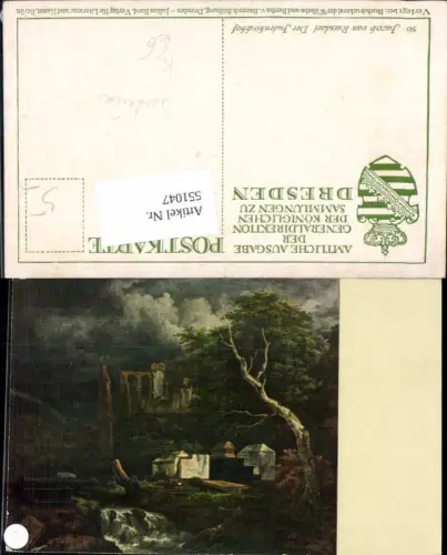 551047,Judaica Jacob von Riusdael der Judenkichhof Juden Friedhof