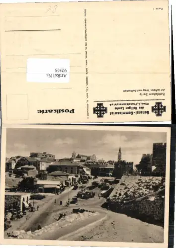 92505,Judaica Bethlehem Serie Jaffator Karte 1