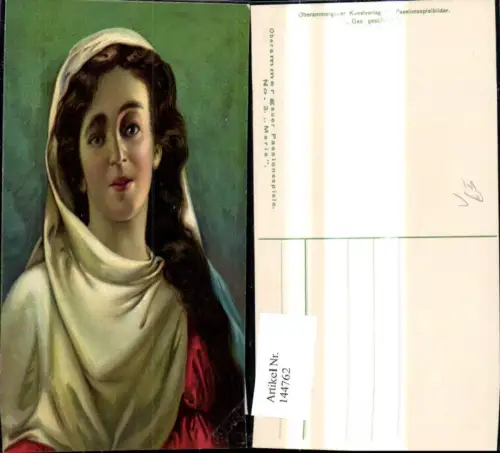 144762,Künstler Ak Oberammergauer Passionsspiele Maria 3 pub Kunstverlag f. Passionsspielbilder