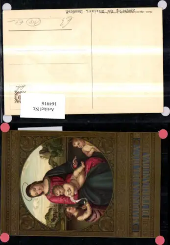 164916,Religion Jesus Madonna Engel Goldverzierung