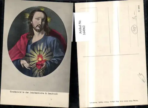 164962,Religion Jesus Christus Gnadenbild i. d. Jesuitenkirche i. Innsbruck