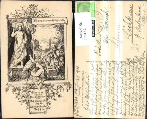 179432,Künstler Ak Ludwig Richter Religion Frühling