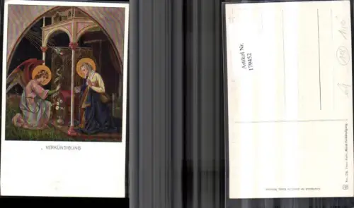 179452,Künstler Ak Franz Fuchs Religion Maria Verkündigung