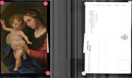 201191,Religion Jesus Christus Maria d. heilige Fungfrau m. d. Hinde