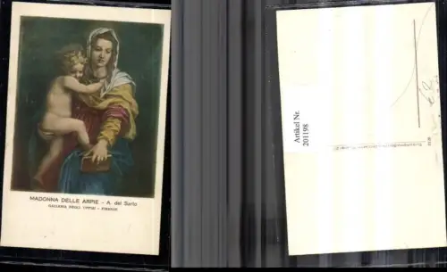 201198,Religion Madonna delle Arpie A. del Sarto m. d. Kinde