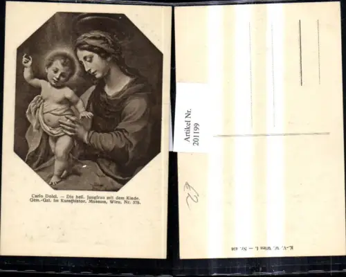 201199,Religion Carlo Dolci d. heilige Jungfrau m. d. Kinde