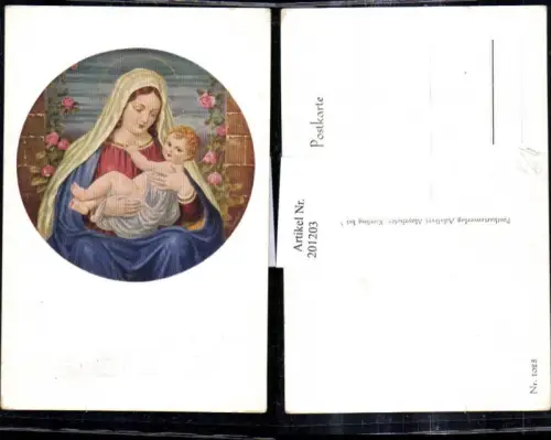 201203,Religion Madonna Maria m. d. Kinde pub Adalbert Mayrhofer 1023