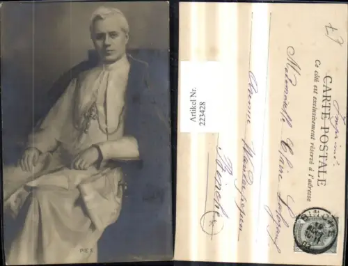 223428,Religion Papst Pie X Pius X. Vatikan Rom