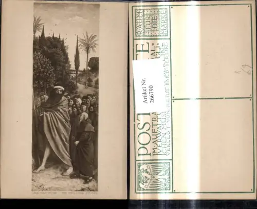 266790,Künstler Ak Jan van Eyck Die Heilige Pilger Religion