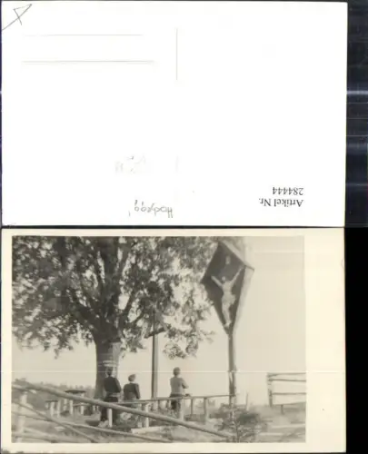 284444,Foto Ak Religion Hochegg Marterl Frauen i. Gebet