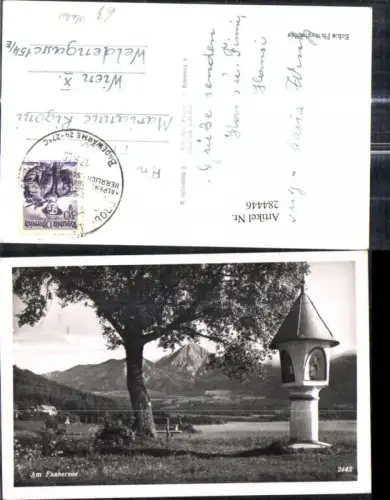 284446,Foto Ak Am Faakersee Religion Marterl